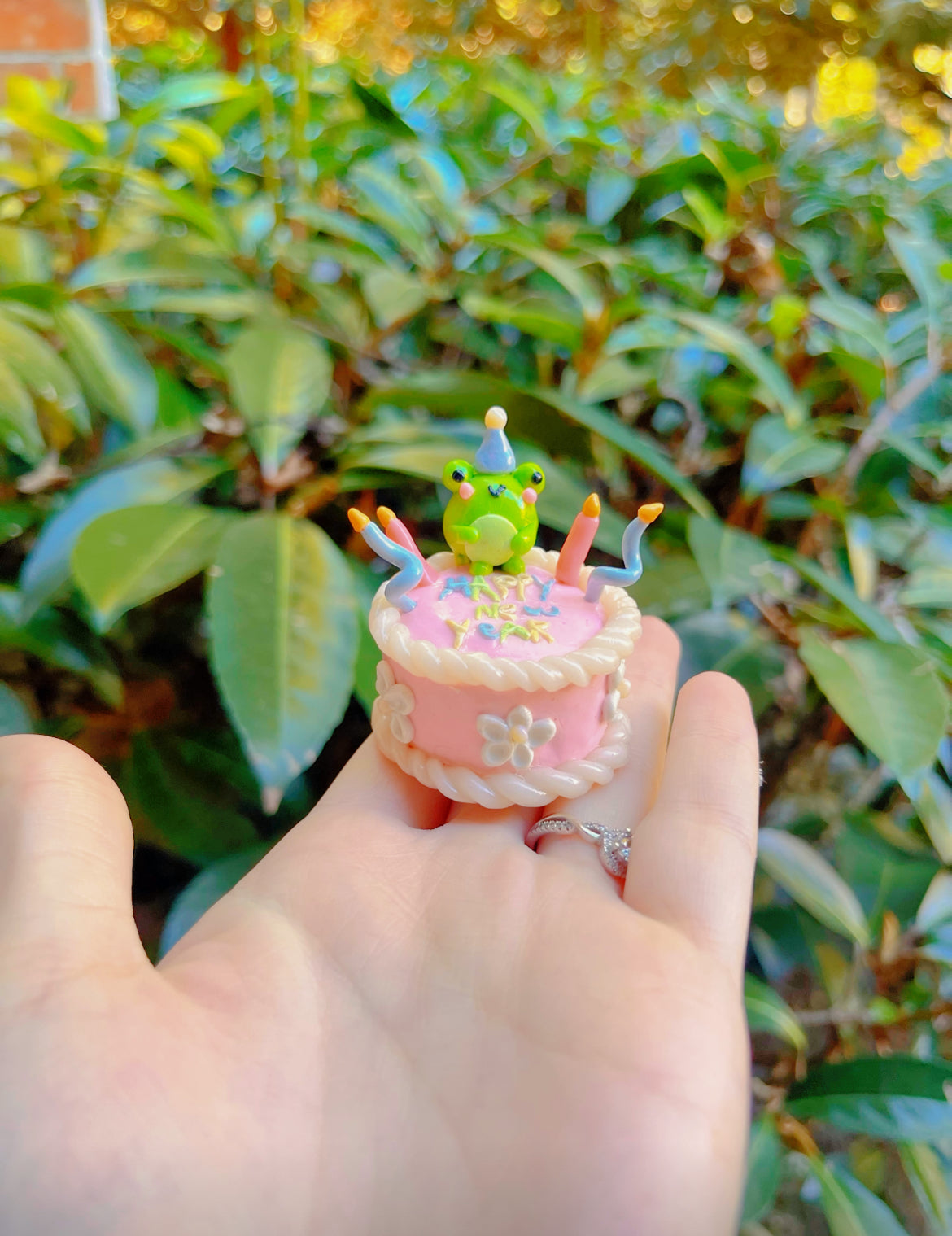 Happy New Year Frog Cakes!🍰💚