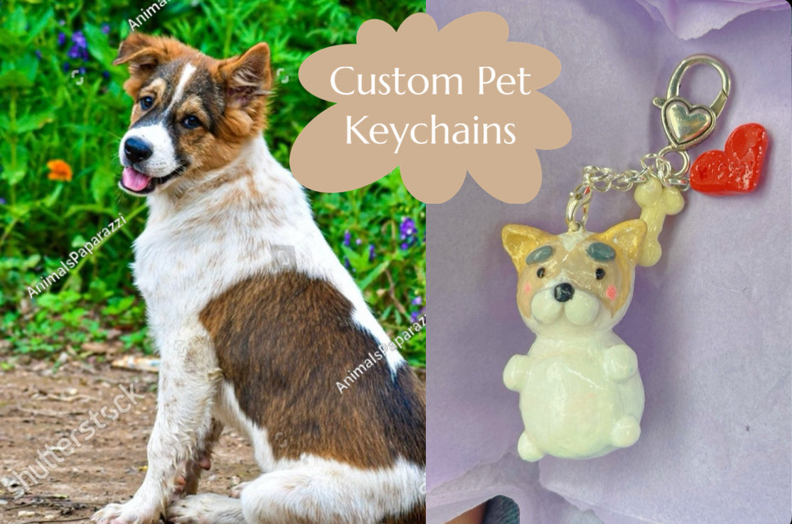 Custom Pet Keychain ￼