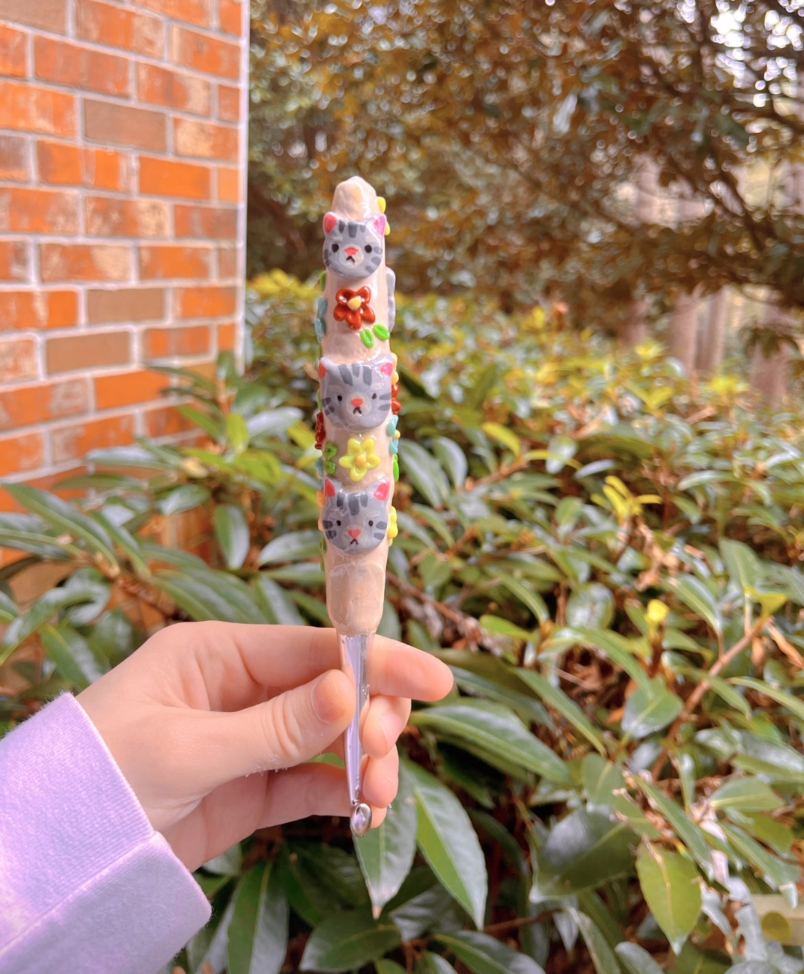 Tabby Cat Crochet Hooks