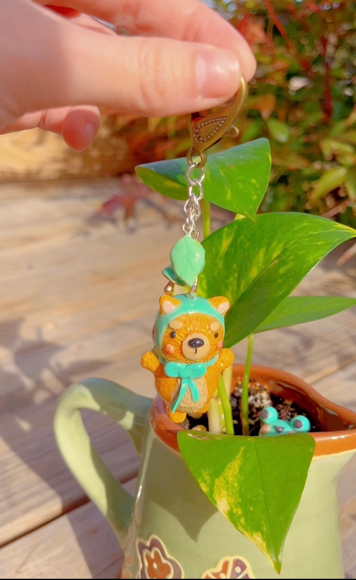 Woodland Forest Fox Keychain