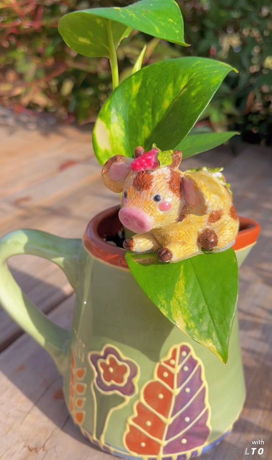 Strawberry Cow Pencil ￼Holder ￼