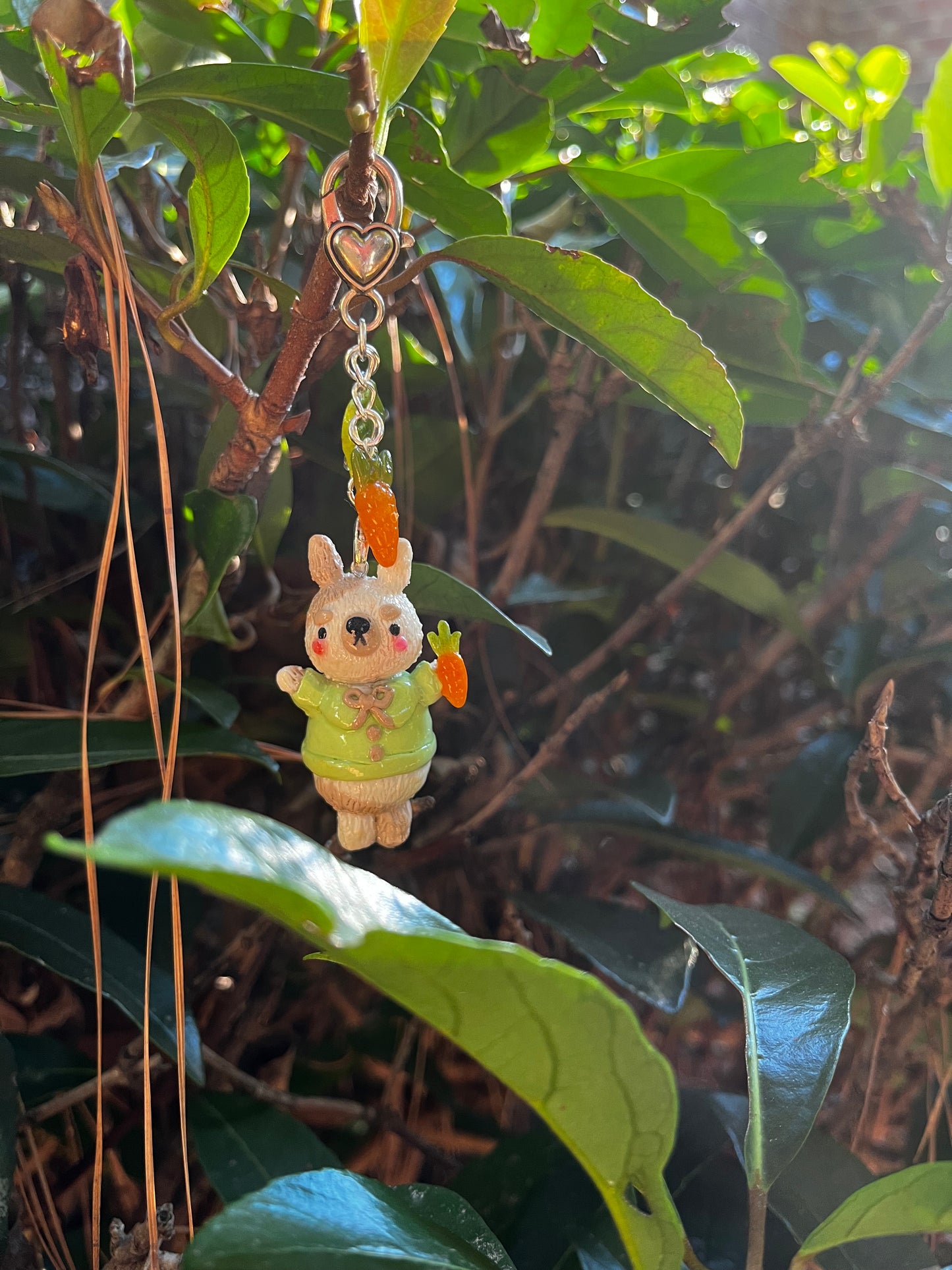 Pip The Cozy Rabbit Keychain